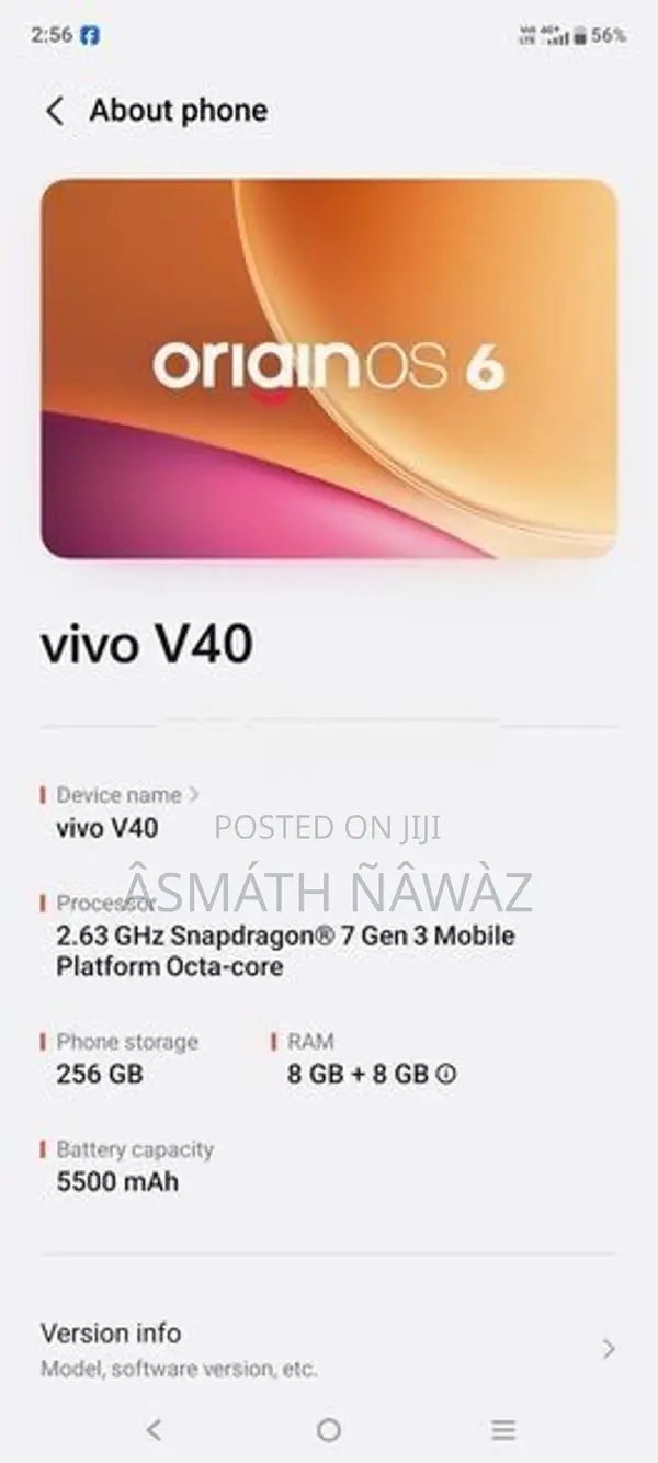 Vivo V40 (Used)