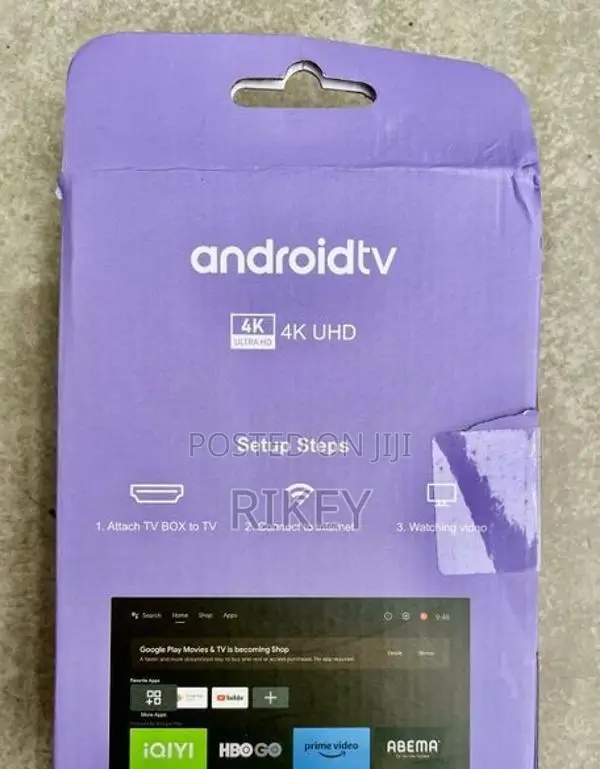 Android TV Stick 4K UHD H96Max
