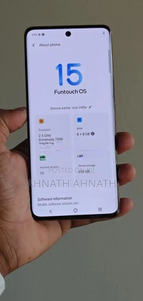 Vivo V40e 256GB 8GB (Used)