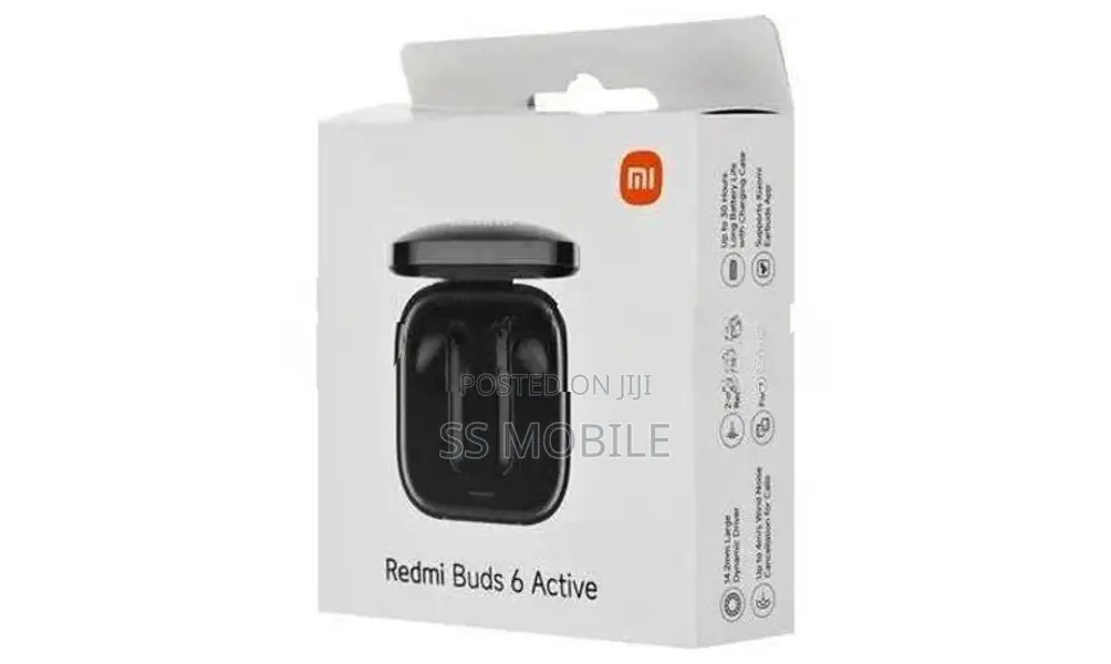 Redmi Buds 6 Active Sounds 40H Battery