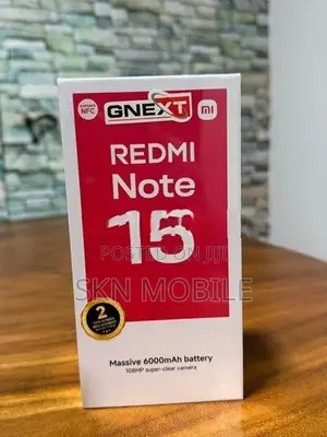 Xiaomi Redmi Note 15 8GB 256GB (Brand New)