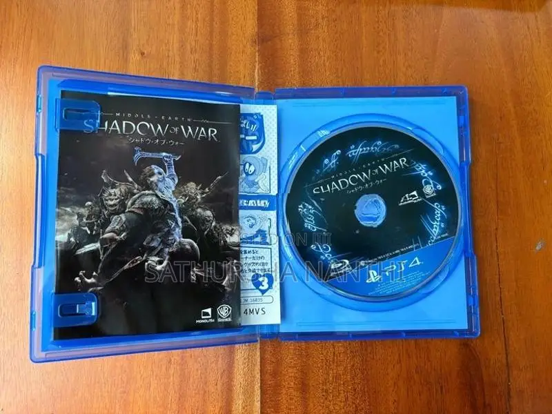 PS4 Game Cd – Middle-earth: Shadow of War