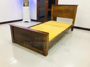 Teak Bed 6*3 with Mattress