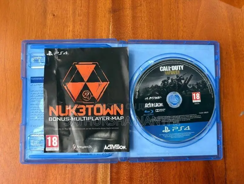PS4 Game CD – Call of Duty WWII