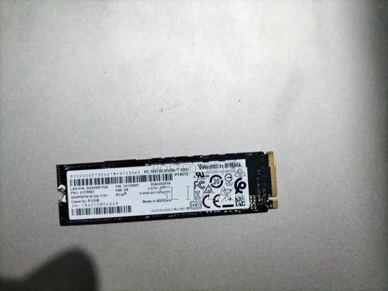 512GB NVME Hard Drive