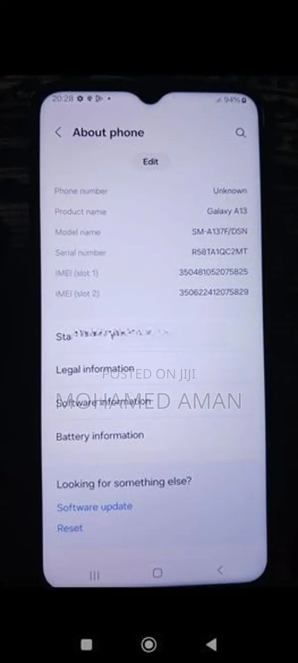Samsung Galaxy A13 (Used)