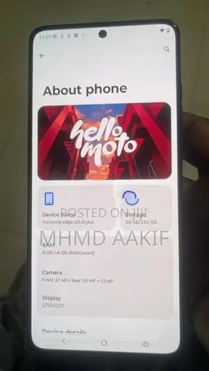 Moto Edge 60 Stylus (Used)