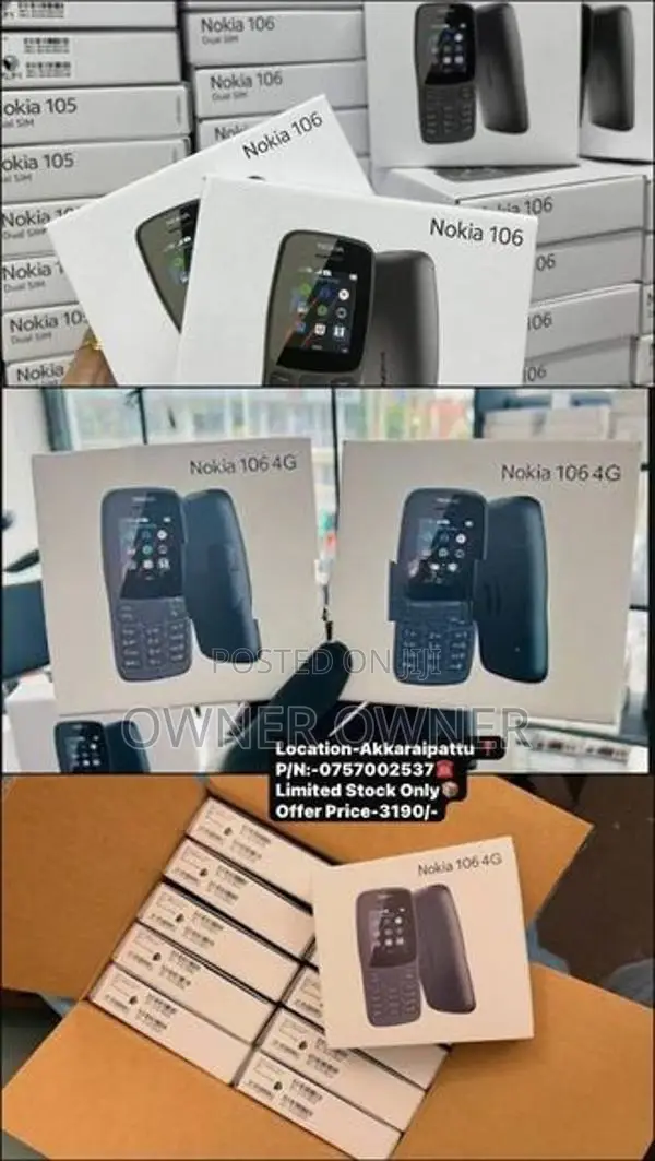 Nokia 106 (Brand New)