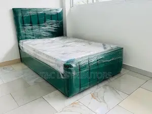 Divan Bed with Spring Mattress 6*4