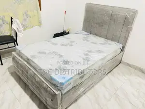 Divan Bed with Spring Mattress 6*4