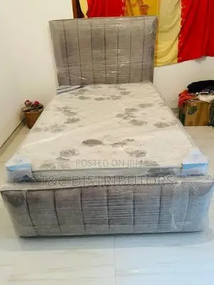 Divan Bed with Spring Mattress 6*4
