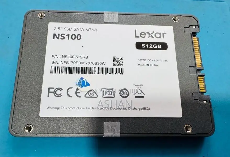 Lexar 512 GB SSD used