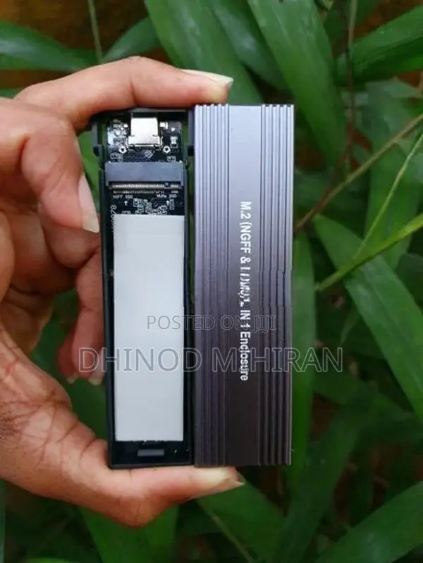 M.2 NVMe/SATA To USB 3.1 Gen 2 SSD Case - 10Gbps High-Speed (Full Kit)