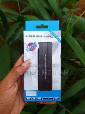 M.2 NVMe/SATA To USB 3.1 Gen 2 SSD Case - 10Gbps High-Speed (Full Kit)