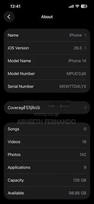 Apple iPhone 14 (Used)