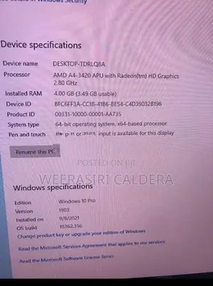 HP Desktop Computer