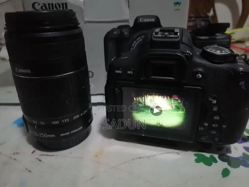 canon 750d fullset