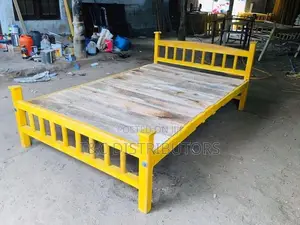 6*4 Attoniya Bed with Double Layer Mattress