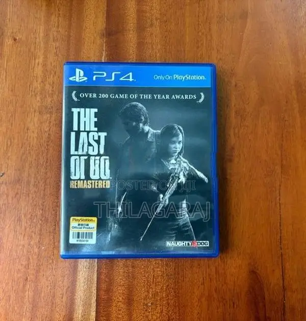 PS4 Game CD The Last of Us Remastered
