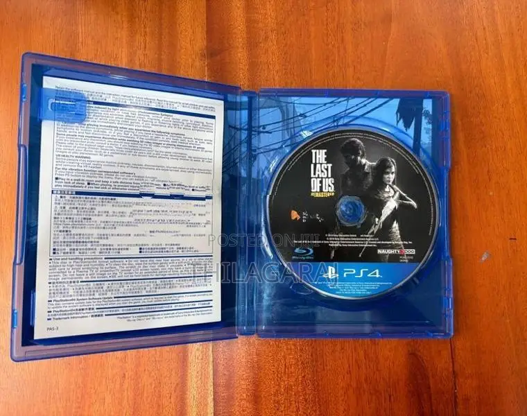 PS4 Game CD The Last of Us Remastered