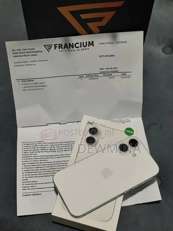 Apple iPhone 16 128GB (Used)