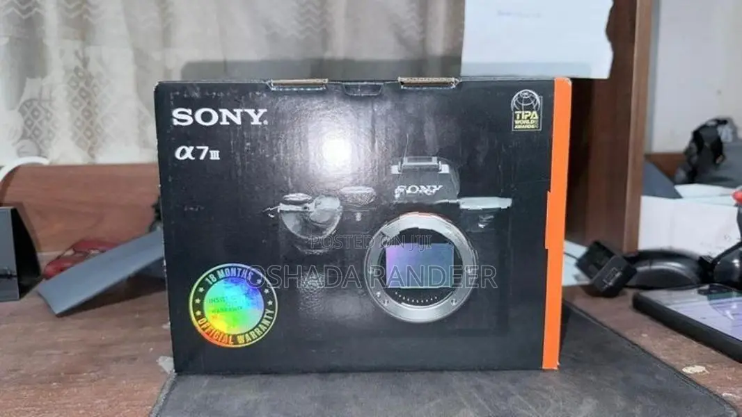 Sony A7iii Camera Full Box Set