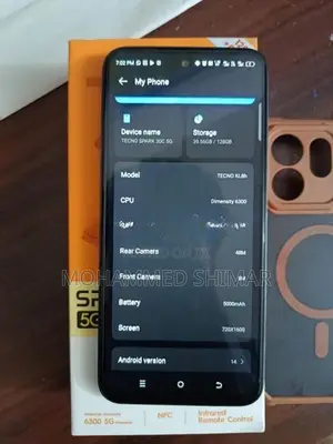 Tecno Spark 30C 5G (Used)