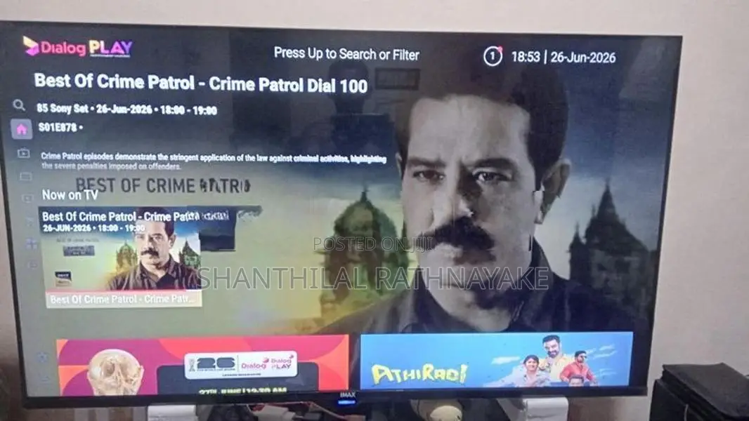 Imax 50″ Smart Android 14 4K UHD HDR TV