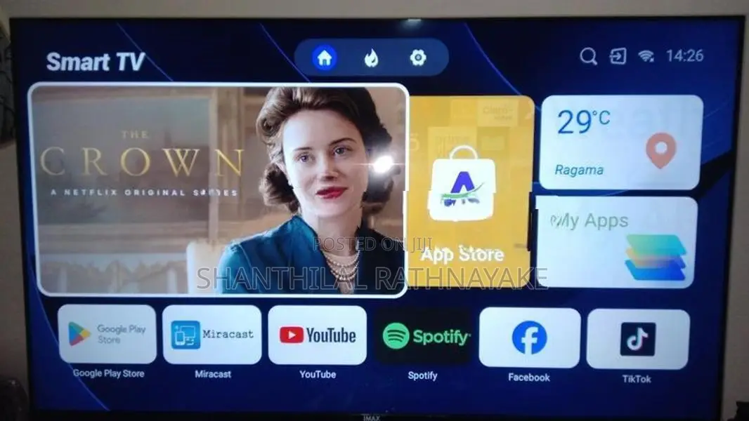 Imax 50″ Smart Android 14 4K UHD HDR TV