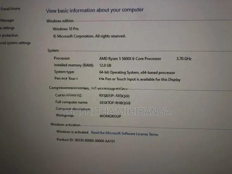 Ryzen 5 5600X
