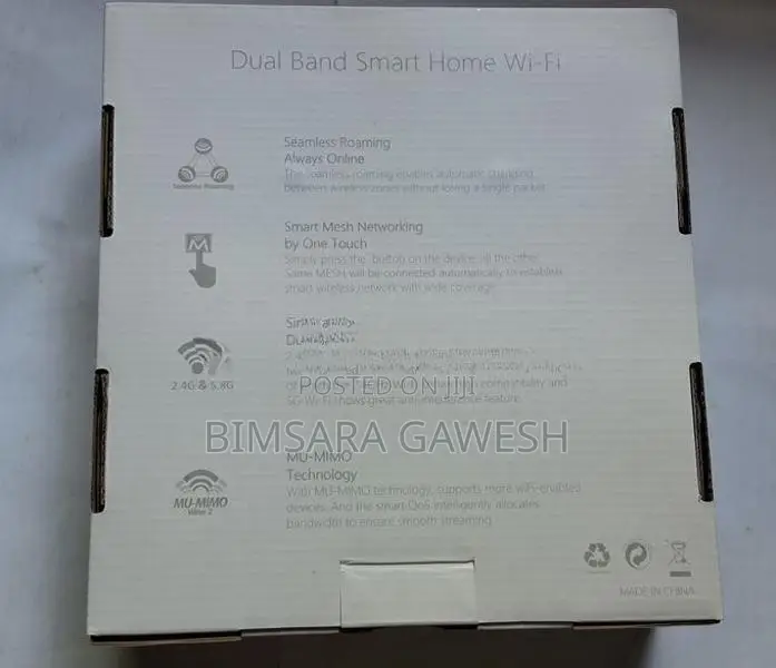 DragonGlass AX3000 Dual Brand Mesh Gigabit WiFi6 Router