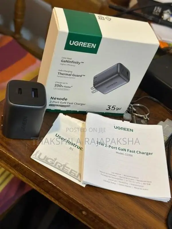 Genuine Ugreen 35W Dual Port Fast Charger