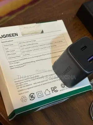 Genuine Ugreen 35W Dual Port Fast Charger