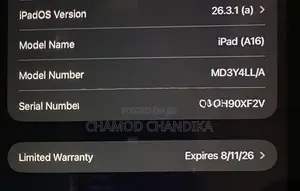 Apple iPad (A16) 128GB Wi-Fi