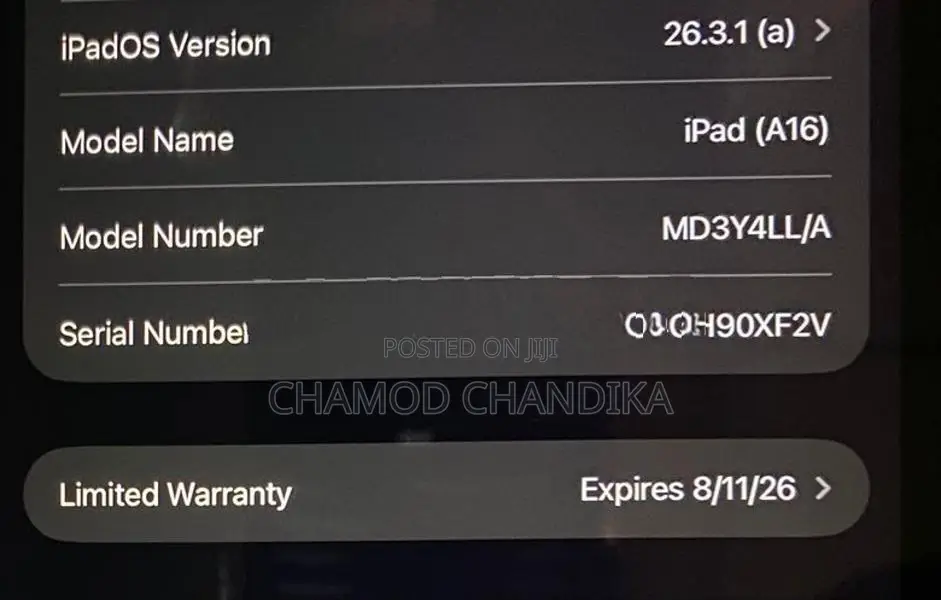 Apple iPad (A16) 128GB Wi-Fi