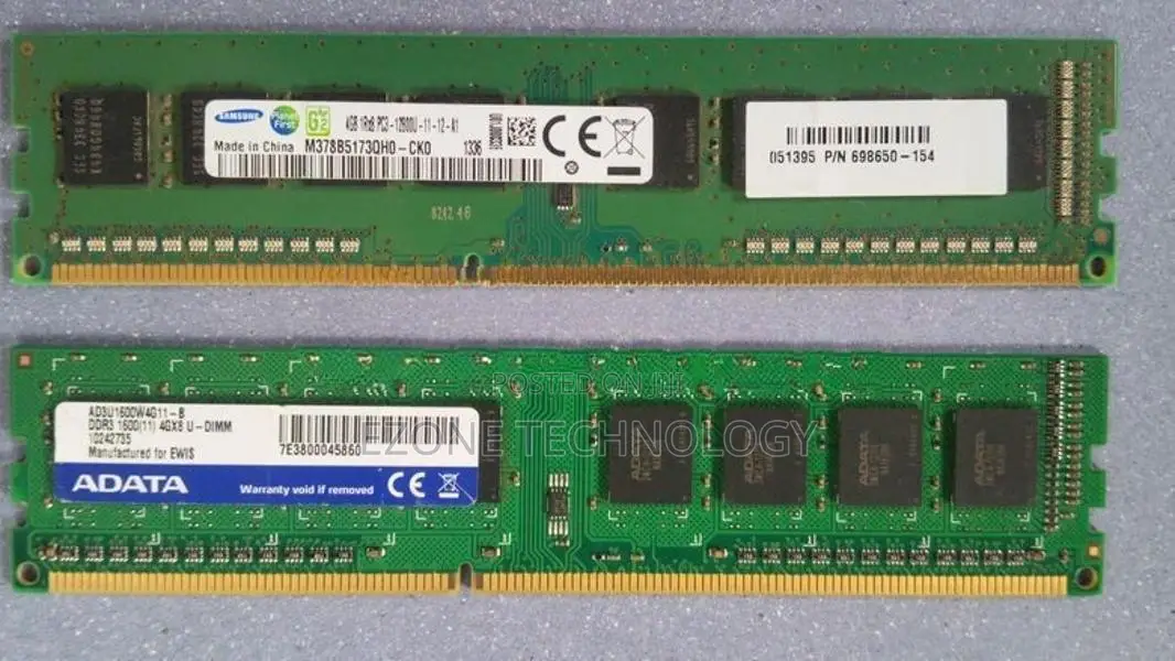 4GB DDR3 Desktop RAM