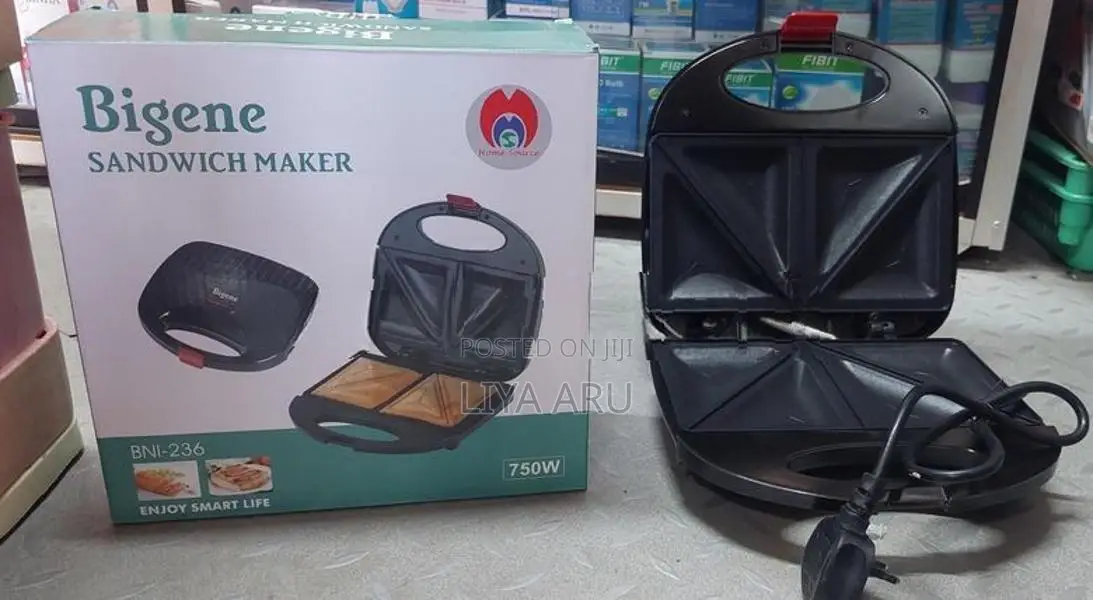 Bigen Sandwich Maker – 750W (BNI-236)