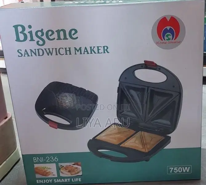 Bigen Sandwich Maker – 750W (BNI-236)