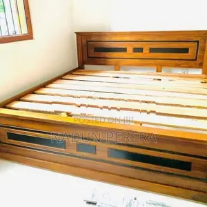 Teak Box Bed 72"72