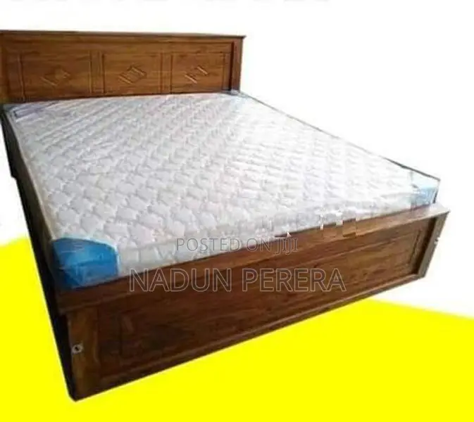 Teak Box Bed 72"72
