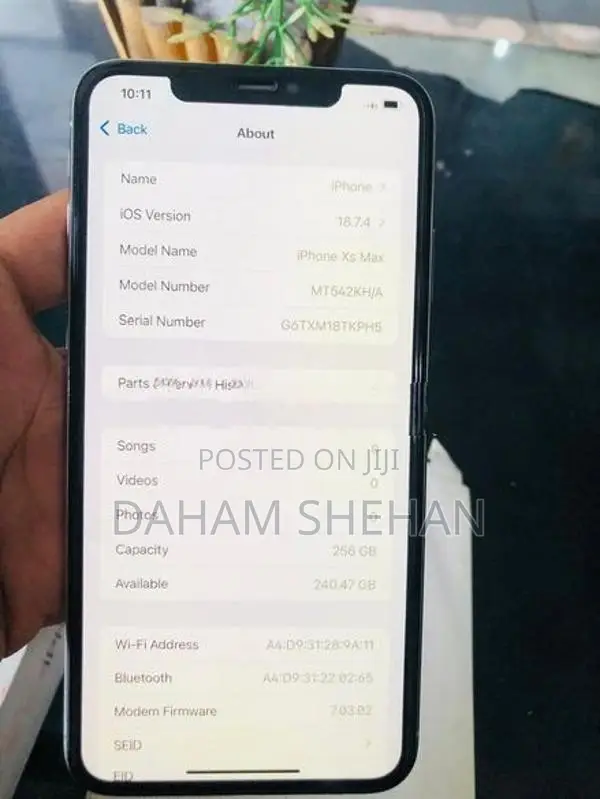 Apple iPhone XS Max (Used)