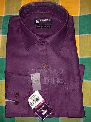 L/S Slimfit size 15
