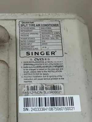 Singer Air Conditioner - Inverter 12000 BTU