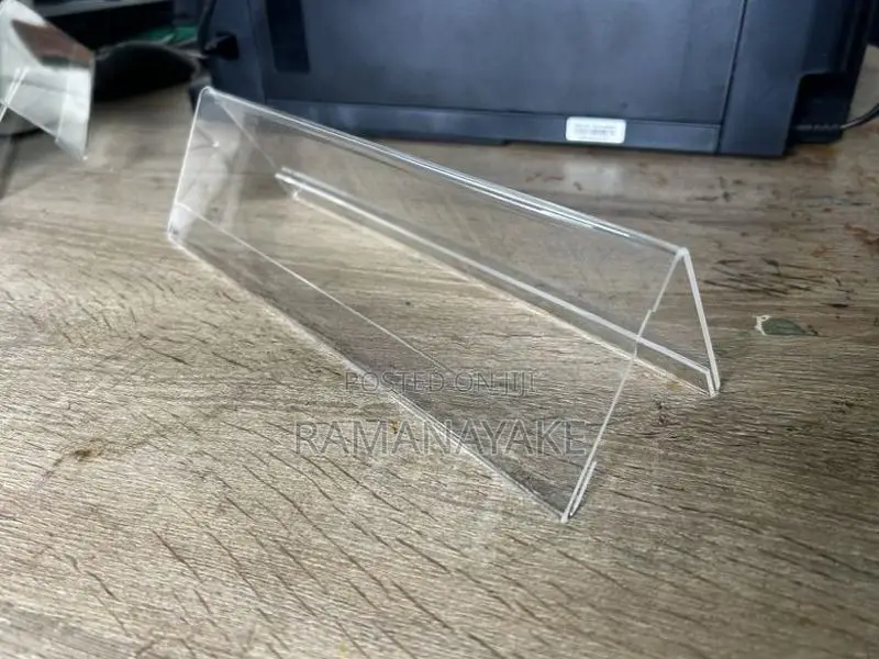 Acrylic Name Plate Holders