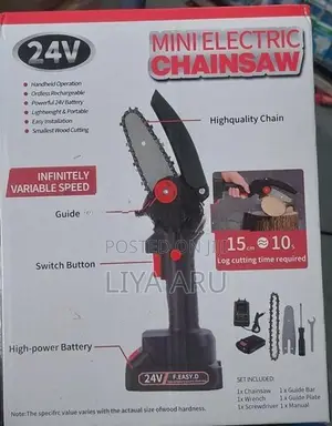 48V Mini Electric Chainsaw