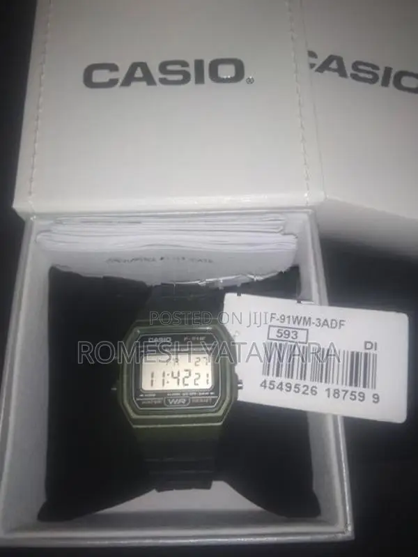 Casio F-91WM Watch