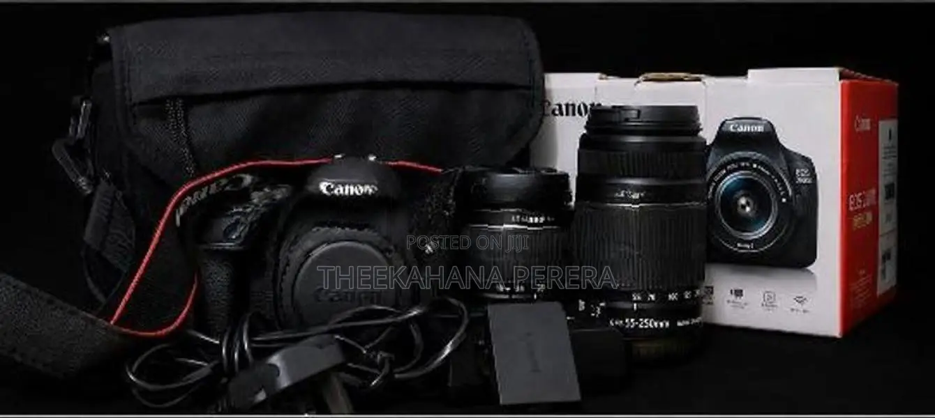 Canon EOS 2000D DSLR Camera with 18-55mm Kit Lens