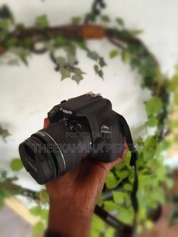Canon EOS 2000D DSLR Camera with 18-55mm Kit Lens