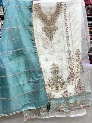 Pakistani Shalwar Material Set