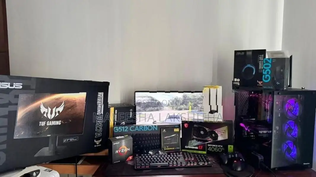 High End Full PC Build with all boxes receipts